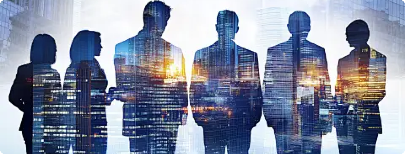 商务团队合作场景